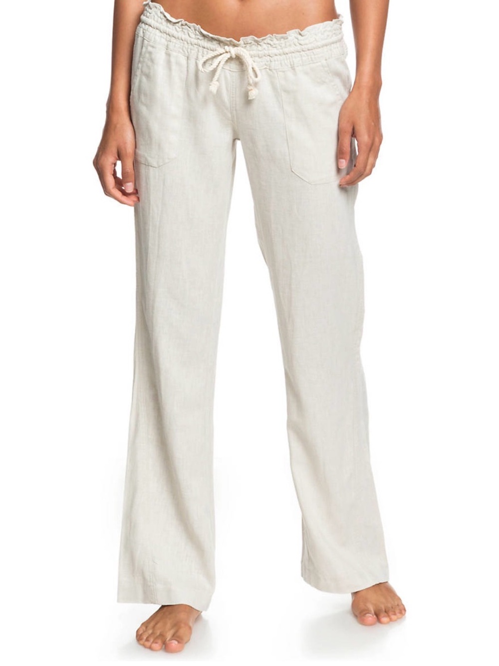 Roxy Oceanside linen pants, size large.